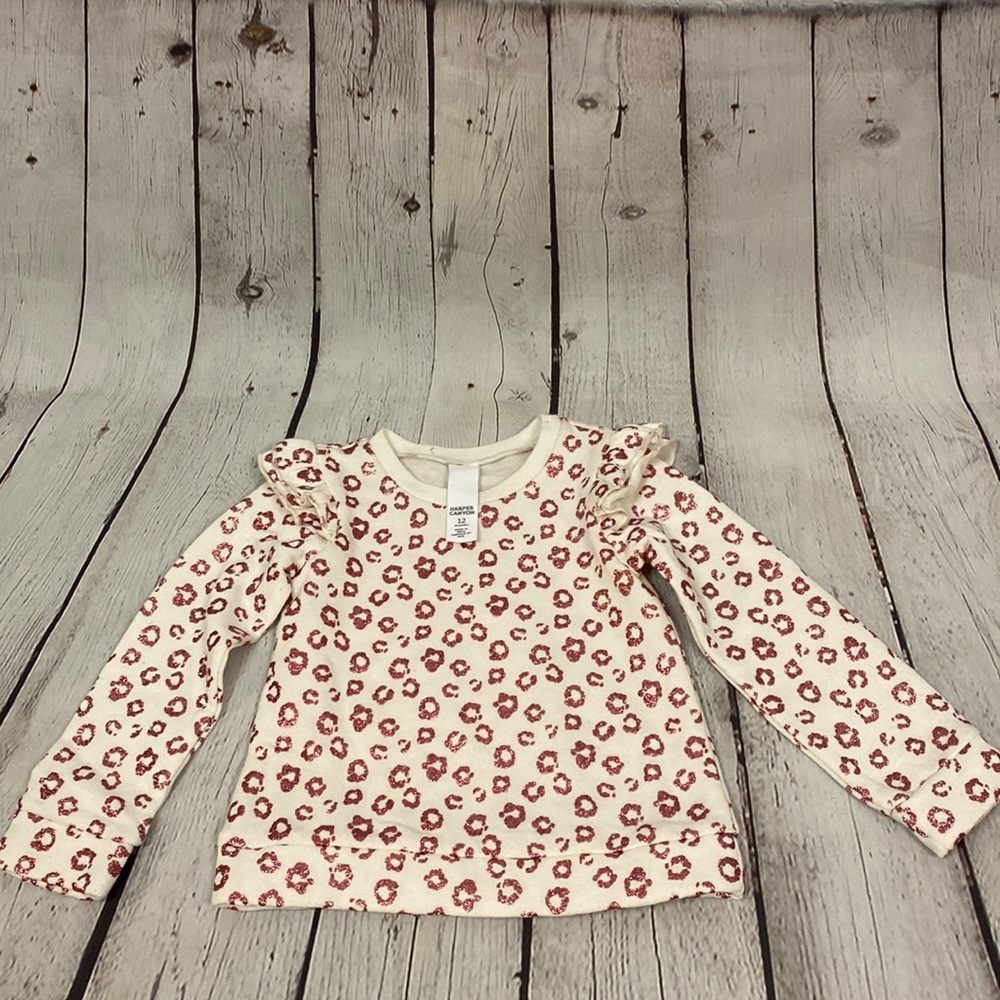 Harper Canyon Leopard long sleeve shirt